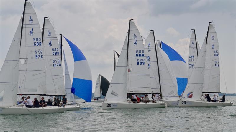 GJW Direct J/70 UK Nationals day 2 - photo © Louay Habib
