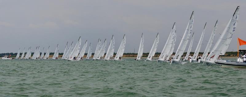 GJW Direct J/70 UK Nationals day 2 photo copyright Louay Habib taken at Royal Southern Yacht Club and featuring the J70 class