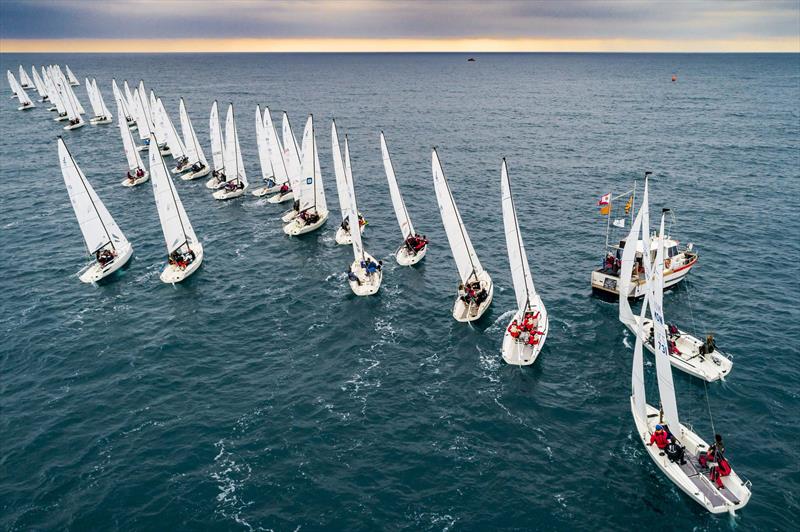 35th Primo Cup Trophee Credit Suisse  photo copyright Carlo Borlenghi taken at Yacht Club de Monaco and featuring the J70 class