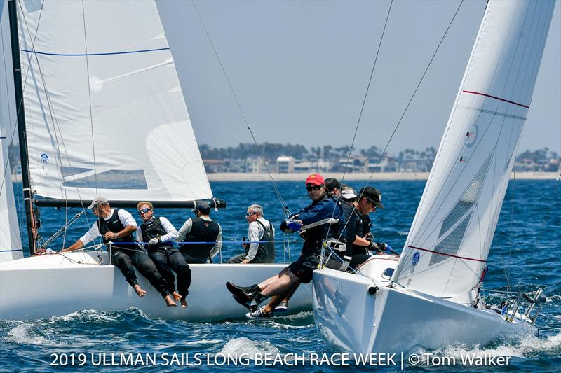 Ullman Sails Long Beach Race Week day 3 photo copyright Tom Walker taken at Long Beach Yacht Club and featuring the J70 class