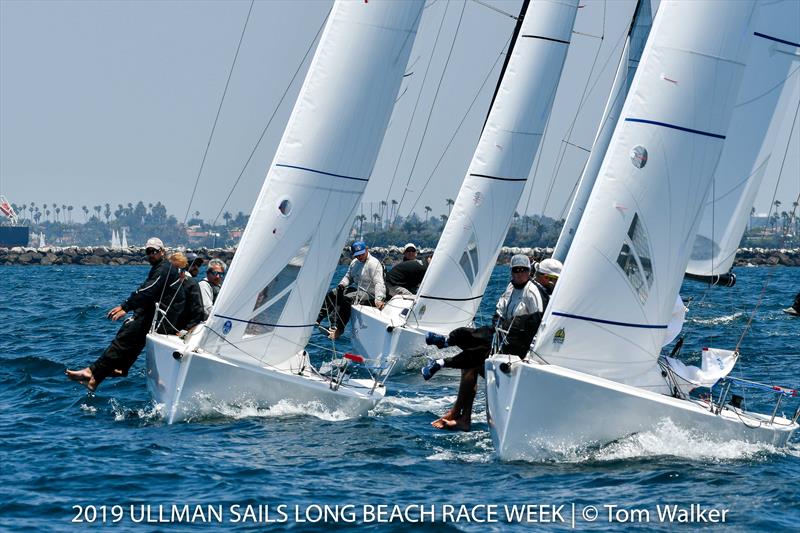 Ullman Sails Long Beach Race Week day 3 photo copyright Tom Walker taken at Long Beach Yacht Club and featuring the J70 class