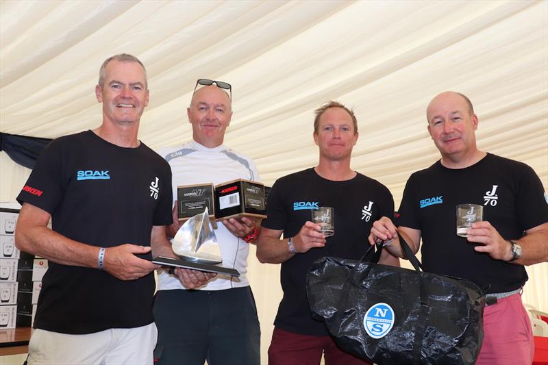 King & Wilson's Soak Racing finishes as top Corinthian in the J/70 UK Class National Championships 2019 photo copyright Louay Habib taken at Royal Torbay Yacht Club and featuring the J70 class