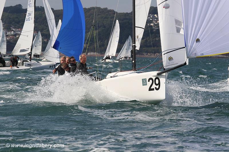 Darwin Escapes 2019 J/70 Worlds at Torbay day 2 photo copyright Ingrid Abery / www.ingridabery.com taken at Royal Torbay Yacht Club and featuring the J70 class