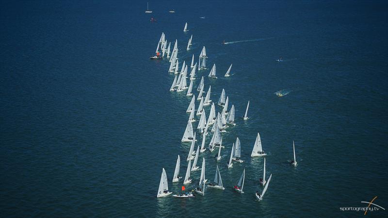 Darwin Escapes 2019 J/70 World Championships photo copyright www.Sportography.tv taken at Royal Torbay Yacht Club and featuring the J70 class