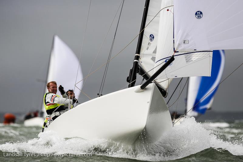 Eat sleep J Repeat, GBR 1451, J70 on day 1 of the 2020 Landsail Tyres J-Cup photo copyright Paul Wyeth / www.pwpictures.com taken at Royal Ocean Racing Club and featuring the J70 class