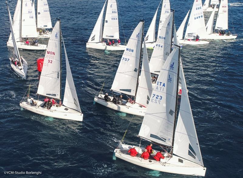 J70 Class – Primo Cup - Tropheè Credit Suisse photo copyright YCM / Carlo Borlenghi taken at Yacht Club de Monaco and featuring the J70 class