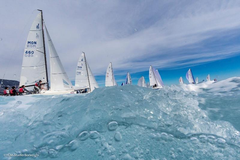 J70 Class – Primo Cup - Tropheè Credit Suisse photo copyright YCM / Studio Borlenghi / Stefano Gattini taken at Yacht Club de Monaco and featuring the J70 class