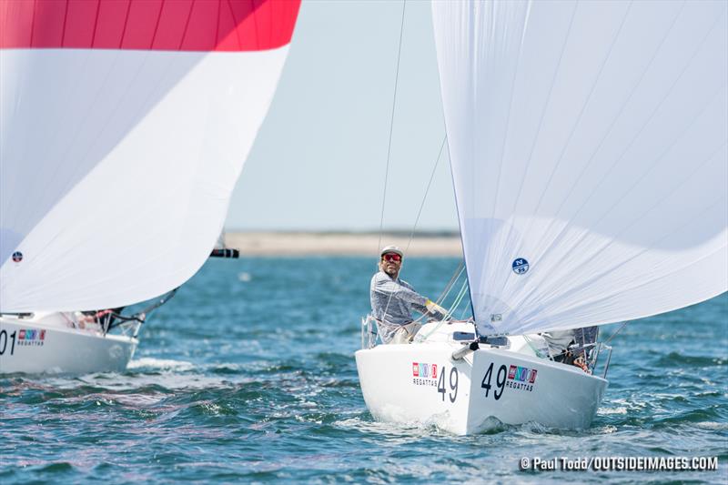 J/70 boat at the Helly Hansen NOOD Regatta San Diego 2018 photo copyright Paul Todd / www.outsideimages.com taken at Coronado Yacht Club and featuring the J70 class