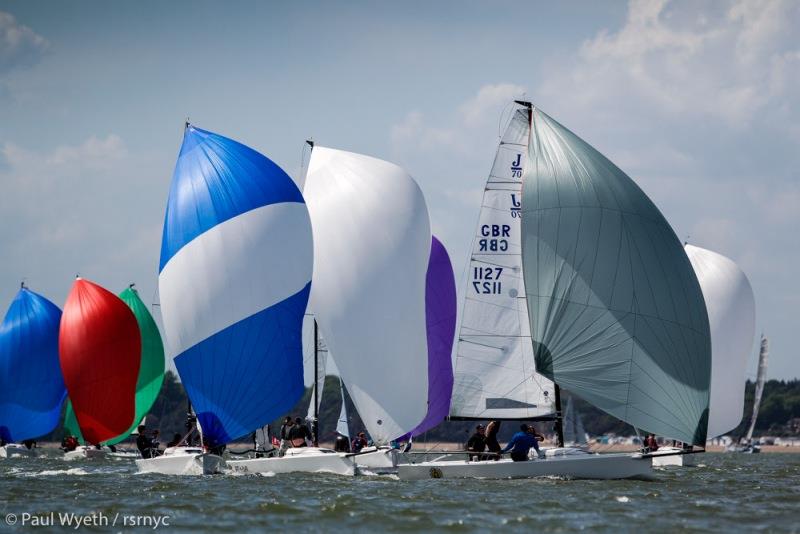 J70 fleet – North Sails May Regatta photo copyright Paul Wyeth / RSrnYC taken at Royal Southern Yacht Club and featuring the J70 class