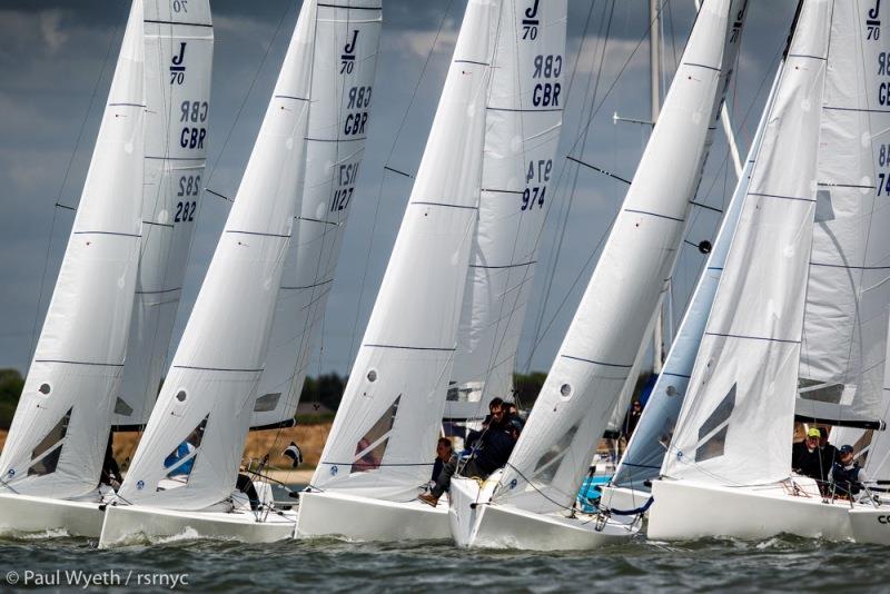 J70 start – North Sails May Regatta photo copyright Paul Wyeth / RSrnYC taken at Royal Southern Yacht Club and featuring the J70 class