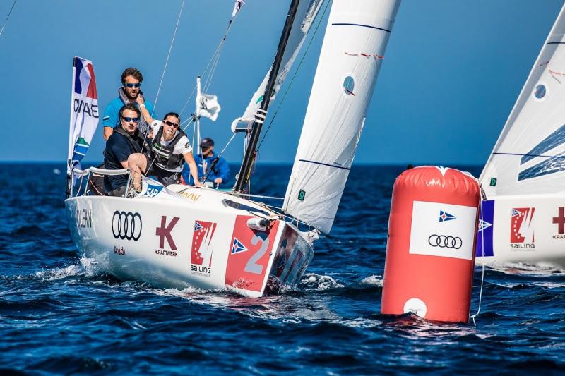 Club de Voile Saint Aubin Elbeuf , Audi SAILING Champions League - Porto Cervo 2018.  - photo © SCL / Lars Wehrmann