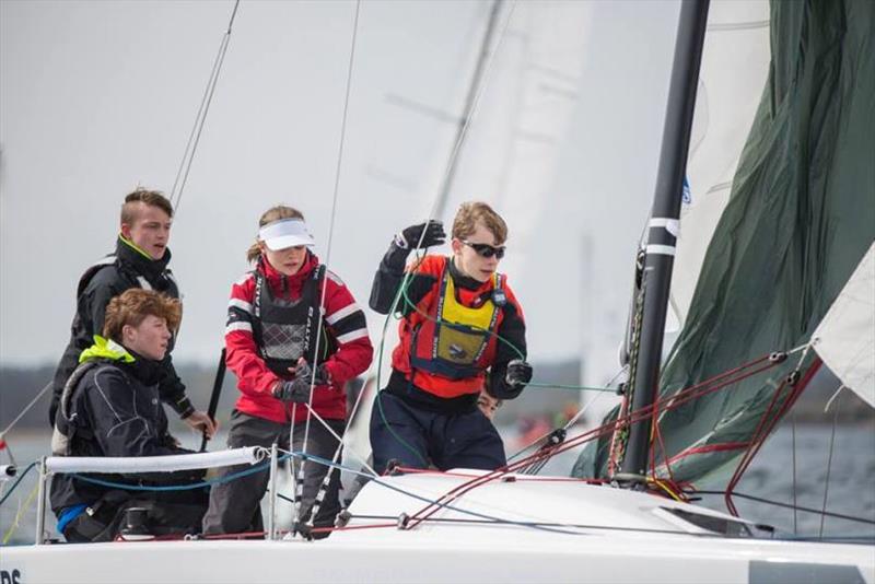 Danish Youngsters J/70 Sailing Camp photo copyright Per Heegaard taken at  and featuring the J70 class
