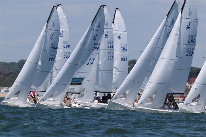 19 teams raced in the J/70 Southern Area Championships photo copyright Louay Habib taken at Royal Thames Yacht Club and featuring the J70 class