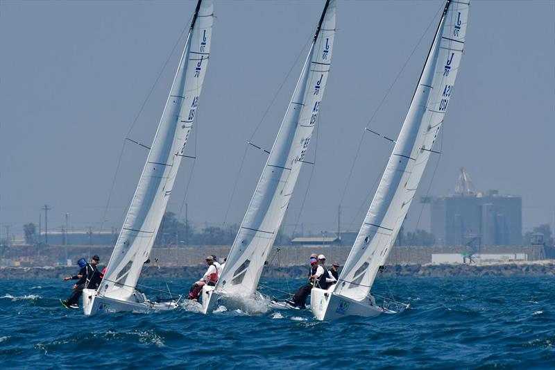 2018 Ullman Sails Long Beach Race Week - Day 1 photo copyright Tom Walker taken at Long Beach Yacht Club and featuring the J70 class