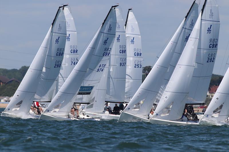 33 J/70 teams will compete for the 2018 GJW Direct J/70 UK National Championship photo copyright J/70 UK Class / Louay Habib taken at Royal Southern Yacht Club and featuring the J70 class