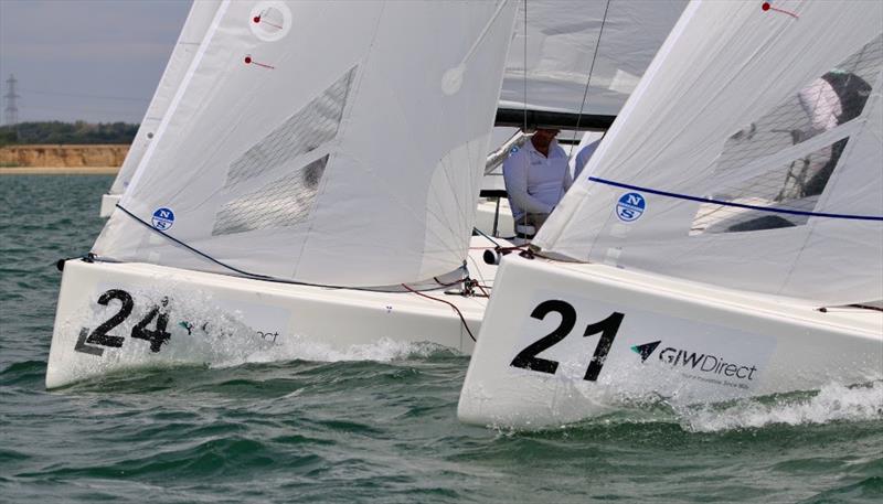 GJW Direct J/70 UK Nationals day 3 - photo © Gillian Pearson / Royal Southern YC