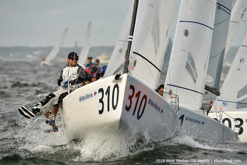 Judd Smith (USA) racing Africa - 2018 West Marine J/70 World Championships - Day 2 photo copyright 2018 West Marine J/70 Worlds / PhotoBoat.com taken at  and featuring the J70 class