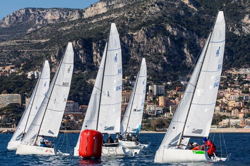 Monaco Primo Cup photo copyright YCM / Studio Borlenghi / Stefano Gattini taken at Yacht Club de Monaco and featuring the J70 class