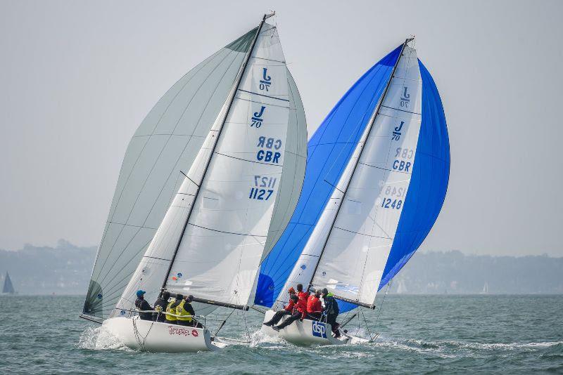 Round 1 - J/70 UK Grand Slam Series 2019 photo copyright www.closehauledphotography.com taken at Warsash Sailing Club and featuring the J70 class