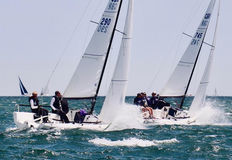 J/70 Southern Area Championship photo copyright Louay Habib taken at Royal Thames Yacht Club and featuring the J70 class