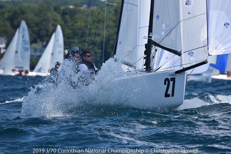 2019 J 70 Corinthian National Championship - Day 1 photo copyright Christopher Howell taken at Little Traverse Yacht Club and featuring the J70 class