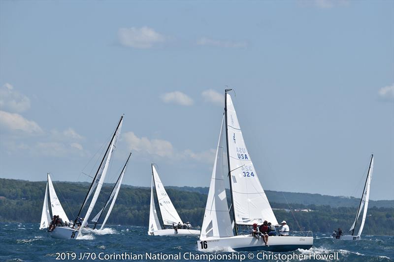 2019 J 70 Corinthian National Championship - Final Day photo copyright Christopher Howell taken at Little Traverse Yacht Club and featuring the J70 class