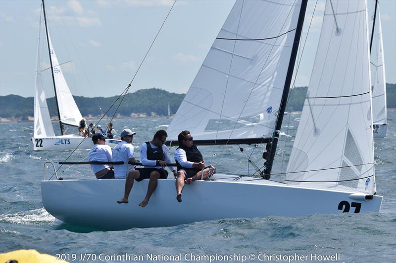 2019 J 70 Corinthian National Championship - Final Day photo copyright Christopher Howell taken at Little Traverse Yacht Club and featuring the J70 class