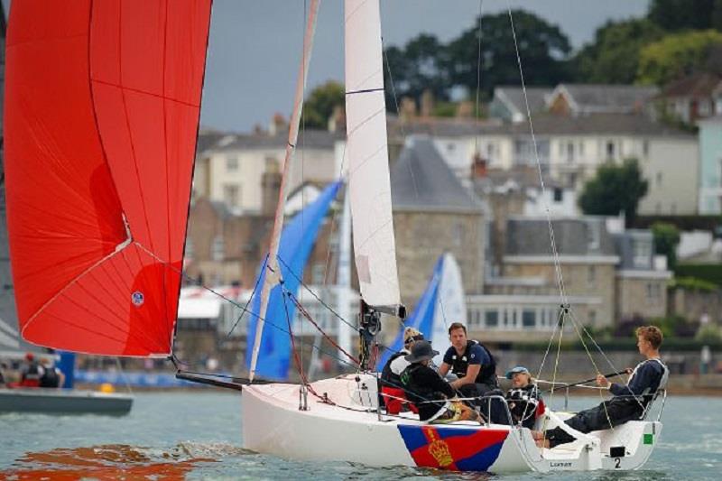 Lightfoot, J/70 (Race 1) - Cowes Week 2019 - Day 3 photo copyright Paul Wyeth / CWL taken at  and featuring the J70 class
