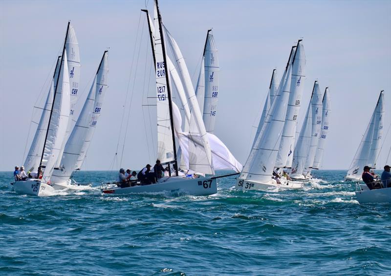 J/70 UK Class National Championships - Day 1 - photo © Louay Habib