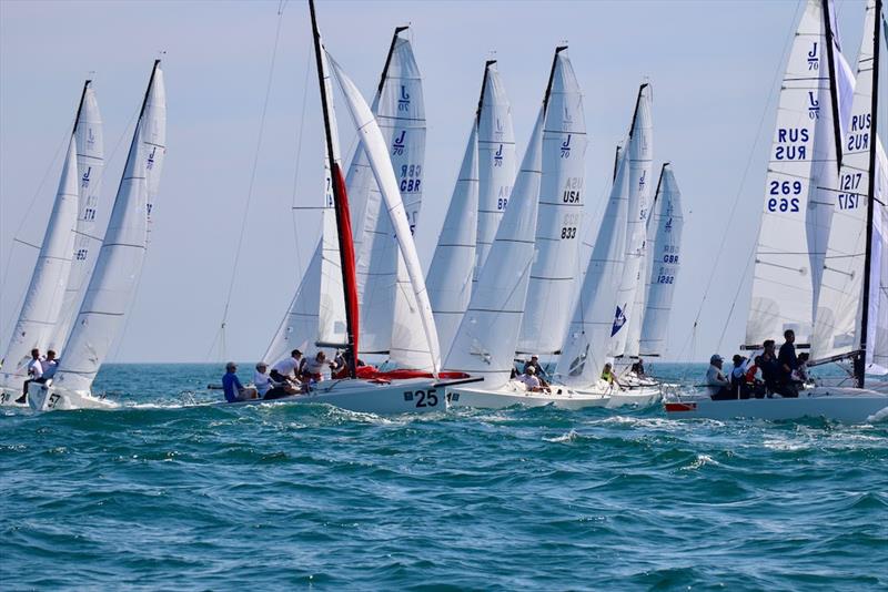 J/70 UK Class National Championships - Day 1 - photo © Louay Habib