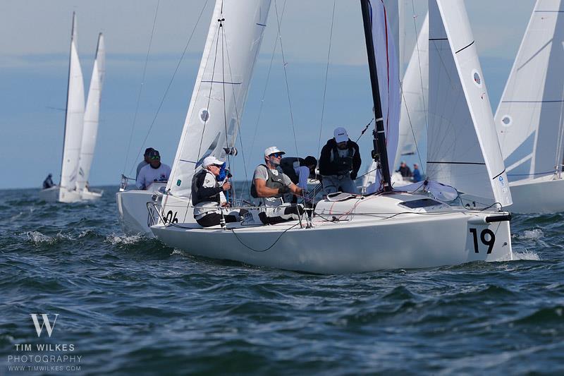 2019 J70 North American Championship - Final Day photo copyright Tim Wilkes taken at Edgewater Yacht Club and featuring the J70 class