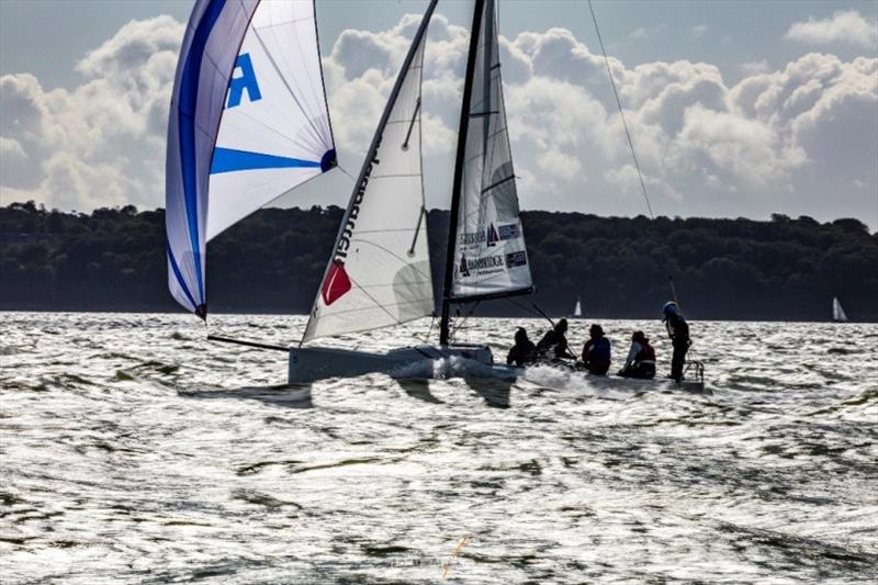 Inaugural Women's J70 Open Championship photo copyright Sportography taken at Royal Thames Yacht Club and featuring the J70 class