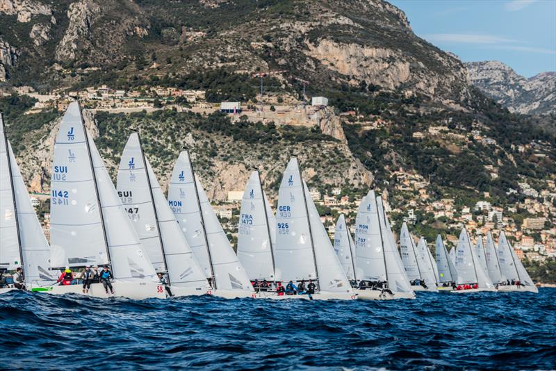 Monaco Sportsboat Winter Series Act III photo copyright Martin Messmer taken at Yacht Club de Monaco and featuring the J70 class