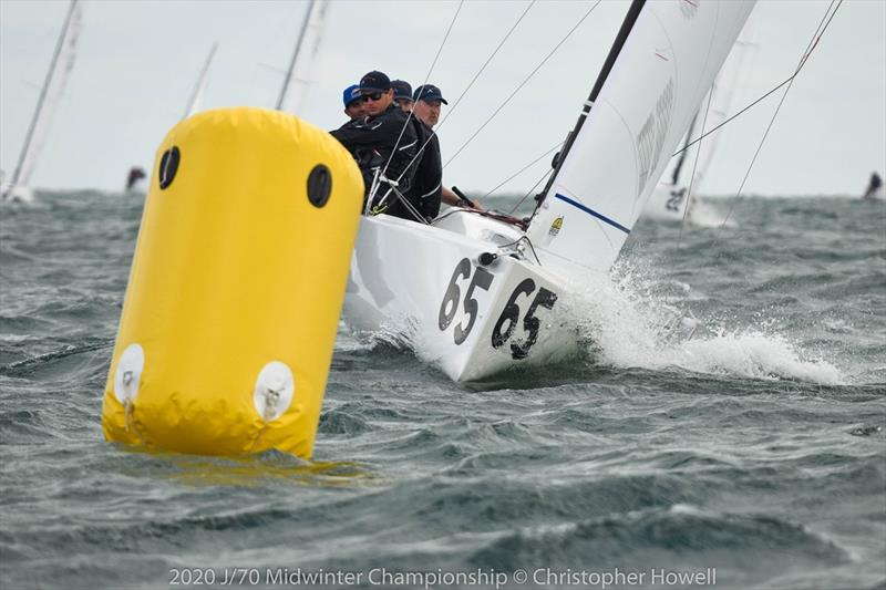 2020 J 70 Midwinter Championship - Day 1 photo copyright Christopher Howell taken at Coral Reef Yacht Club and featuring the J70 class