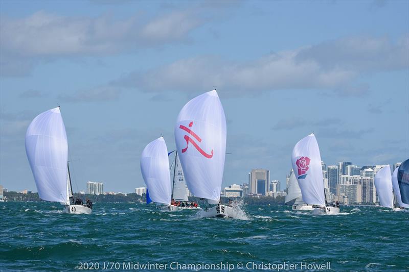 2020 J 70 Midwinter Championship - Final Day photo copyright Christopher Howell taken at Coral Reef Yacht Club and featuring the J70 class