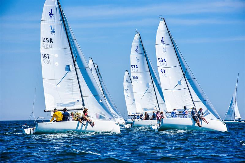 2020 Verve Cup Inshore Regatta photo copyright Chicago Yacht Club taken at Chicago Yacht Club and featuring the J70 class