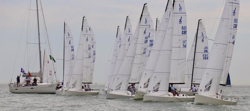 22 teams for the 2020 J/70 UK National Championships - photo © Louay Habib