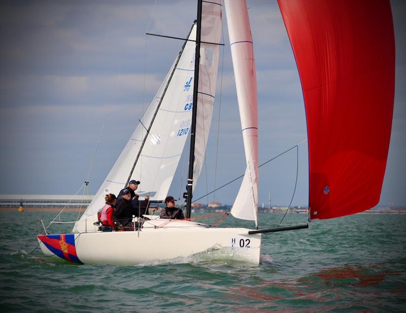 2020 J/70 UK National Championship photo copyright Louay Habib taken at Royal Southern Yacht Club and featuring the J70 class