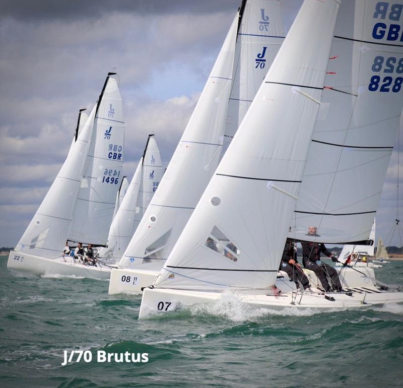 2020 J/70 UK Class National Championships photo copyright Louay Habib taken at Royal Southern Yacht Club and featuring the J70 class