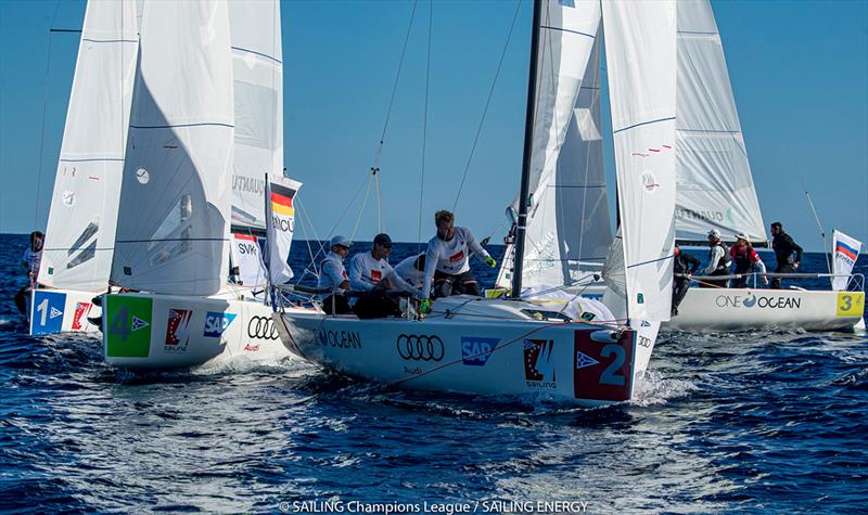 Audi SAILING Champions League Final 2020 photo copyright SAILING Champions League / Sailing Energy taken at Yacht Club Costa Smeralda and featuring the J70 class