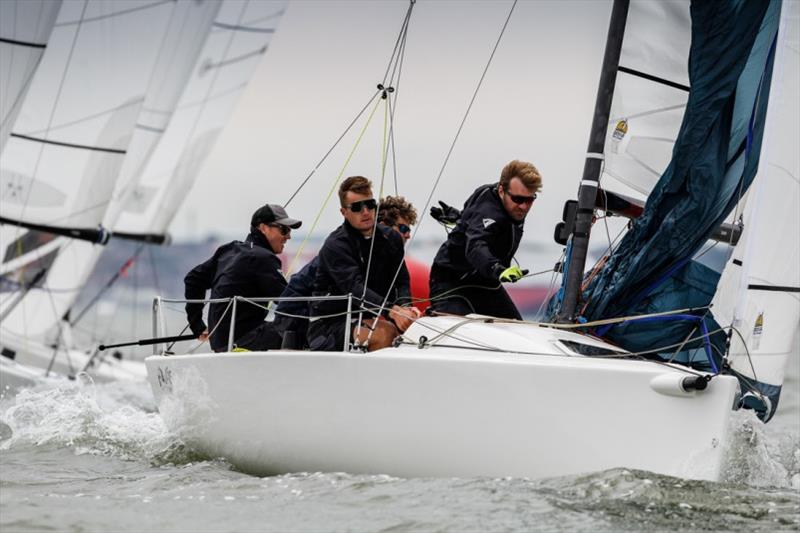 Nick Phillips' J/70 Chaotic. - photo © Paul Wyeth / RSrnYC