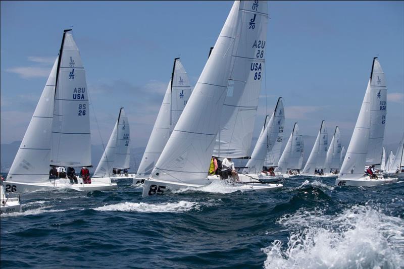 J/70 World Championship Regatta photo copyright Ray Campbell taken at California Yacht Club and featuring the J70 class