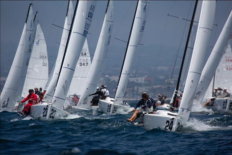 J/70 World Championship Regatta photo copyright Ray Campbell taken at California Yacht Club and featuring the J70 class