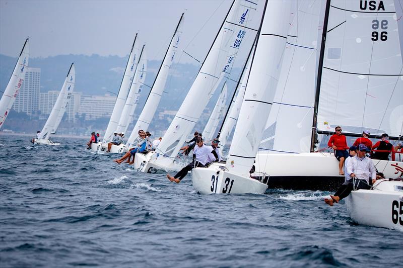 2021 J/70 World Championship - Day 1 photo copyright Sharon Green / Ultimate Sailing taken at California Yacht Club and featuring the J70 class