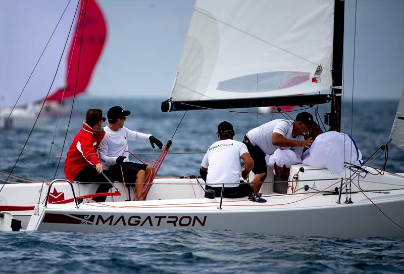 2021 J/70 World Championship - Day 1 photo copyright Sharon Green / Ultimate Sailing taken at California Yacht Club and featuring the J70 class