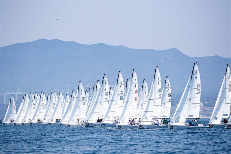 2021 J/70 World Championship - Day 3 photo copyright Sharon Green / Ultimate Sailing taken at California Yacht Club and featuring the J70 class