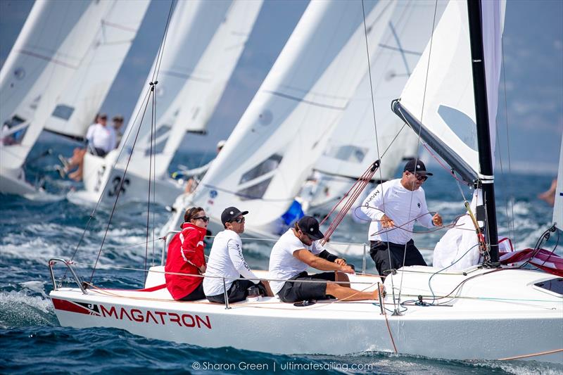 2021 J/70 World Championship photo copyright Sharon Green / Ultimate Sailing taken at California Yacht Club and featuring the J70 class