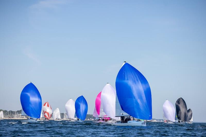 2021 J7/0 European Championship, day 1 photo copyright Christopher Howell taken at Royal Danish Yacht Club and featuring the J70 class