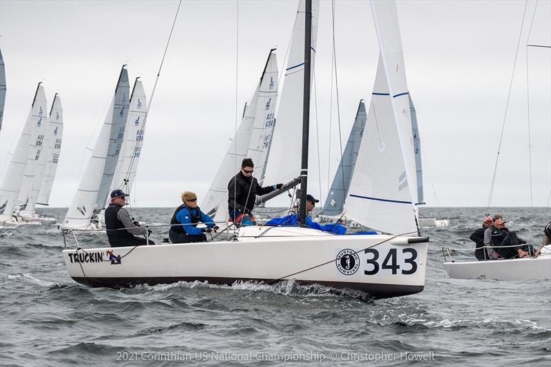 2021 Mustang Survival J70 Corinthian National Championship - Day 1 photo copyright Christopher Howell taken at  and featuring the J70 class