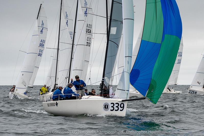 2021 Mustang Survival J70 Corinthian National Championship - Day 1 photo copyright Christopher Howell taken at  and featuring the J70 class